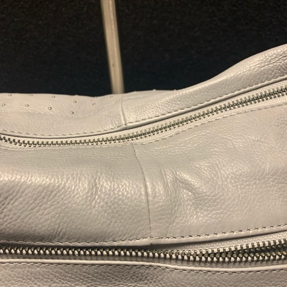 Day & Mood
Leather Studded Fringe Hobo Bag - Picture 14 of 14